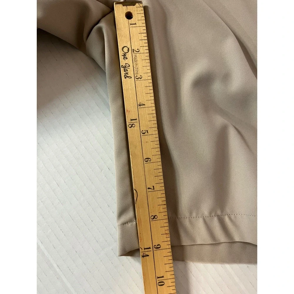 Peter Millar Crown Sport Shorts‎ Mens 38 Tan Performance Golf Khaki